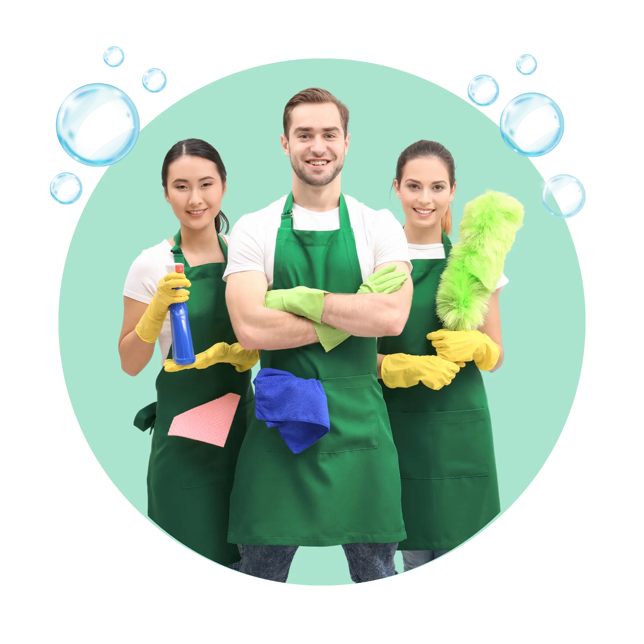 3 People Cleaning Service